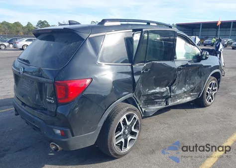 2022 Honda Passport Awd Elite z USA, uszkodzony, nr VIN 5FNYF8H02NB001275